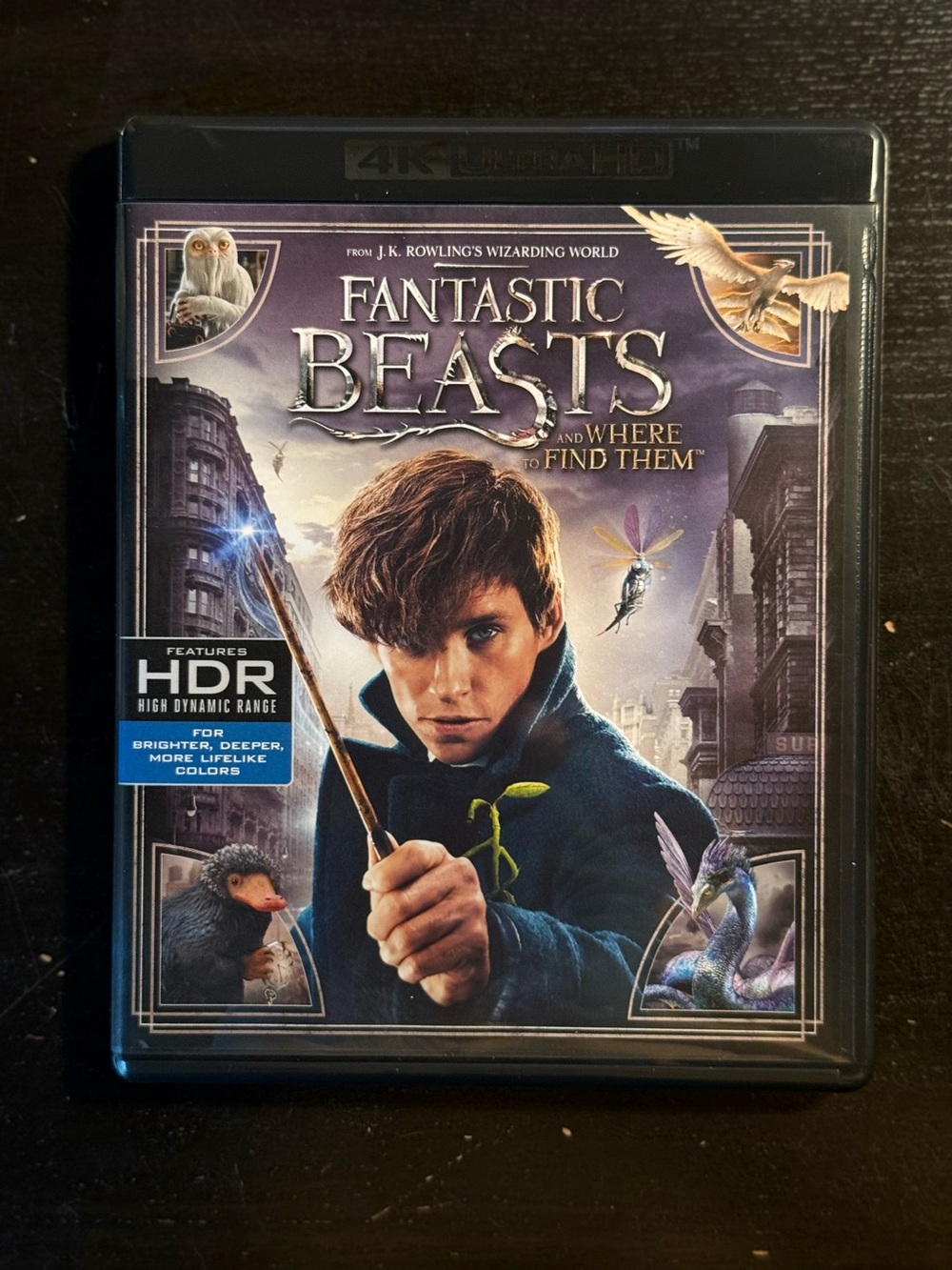 FANTASTIC BEASTS and Where to Find Them (4K Ultra HD, Blu-Ray, Slipcase, 2016)